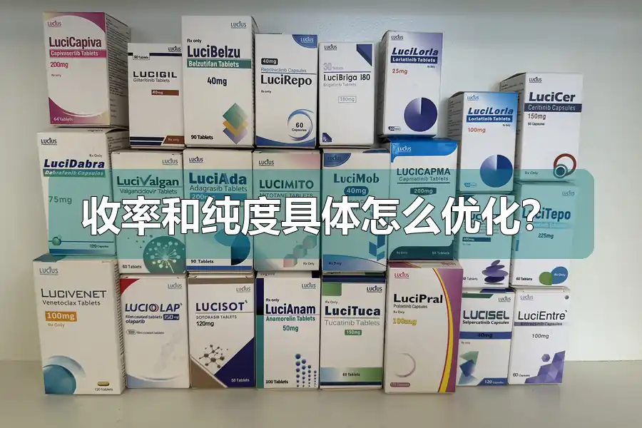 收率和纯度具体怎么优化?